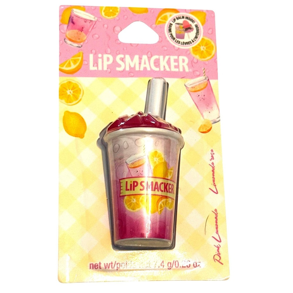Lip Smacker Pink Lemonade Drink Cup Lip Balm 026 oz